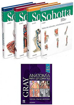 PACK ANATOMÍA PARA ESTUDIANTES +SOBOTTA. ATLAS DE ANATOMÍA HUMANA