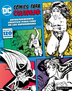 DC COMICS PARA COLOREAR SUPERHEROÍNAS