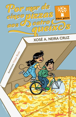 Por mor de cinco pizzas aos catro queixos