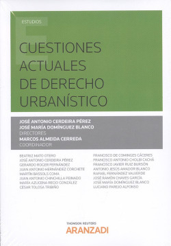 CUESTIONES ACTUALES DE DERECHO URBANÍSTICO