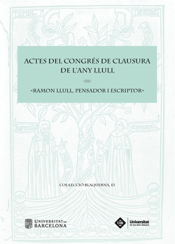 ACTES CONGRES CLAUSURA DE L´ANY LLILL