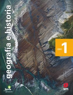 Geografía e historia. 1 ESO. Savia Nueva Generación. Murcia