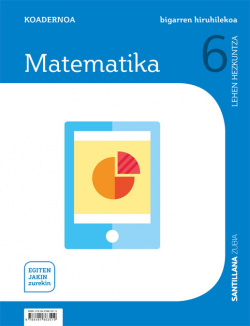CUADERNO MATEMATICAS 6 PRIMARIA 2 TRIM SABER HACER CONTIGO ZUBIA