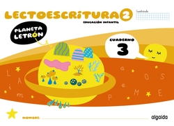 Planeta Letrón. Lectoescritura. Nivel 2. Cuaderno 3. Cuadrícula