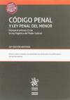 CÓDIGO PENAL Y LEY PENAL DEL MENOR INCLUYE EL ARTÍCULO 23 DE LA LEY ORGÁNICA DEL PODER JUDICIAL 26ª EDICIÓN 2018