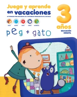 CUADERNO DE VACACIONES 3 AÑOS PEG+GATO