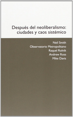 Después del neoliberalismo