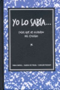 Yo lo sabía