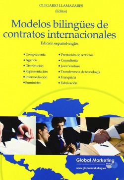 Modelos bilingües de contratos internacionales