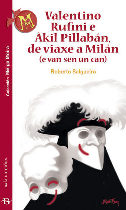 Valentino Rufini e Àkil Pillabán, de viaxe a Milán