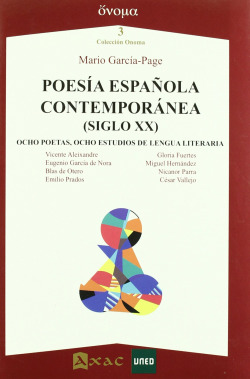 Poesía española contemporánea (siglo XX) : ocho poetas, ocho