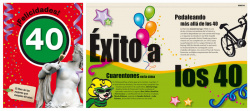 ¡Felicidades 40!