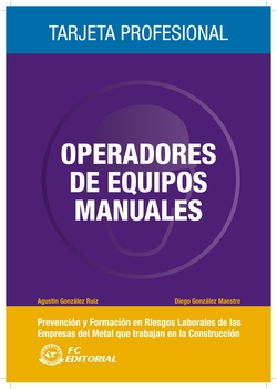 Operadores De Equipos Manuales. Tarjeta Profesional