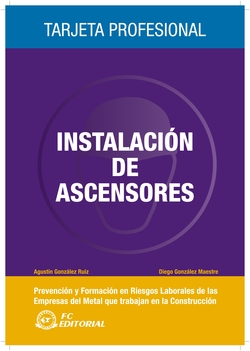 Instalacion De Ascensores. Tarjeta Profesional