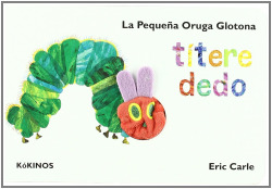 La pequeña oruga glotona títere dedo