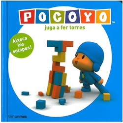 En Pocoyó juga a fer torres