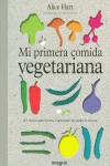 Mi primera comida vegetariana