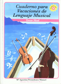 Cuaderno para vacaciones de lenguaje musical, 3 nivel