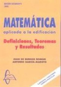 MATEMÁTICA APLICADA A LA EDIFICACIÒN
