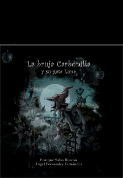La bruja Carbonilla y su gata Luna
