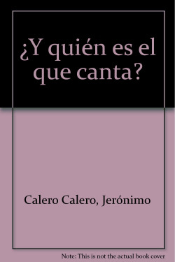 Y QUIEN ES EL QUE CANTA