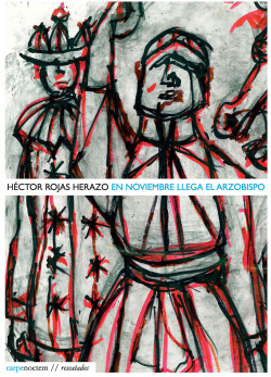 En noviembre llega el arzobispo