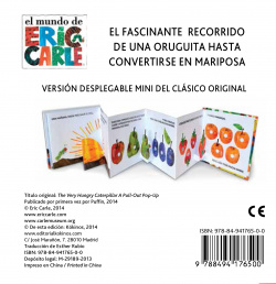 Pequeña oruga mini desplegable