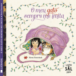 O meu gato sempre me imita