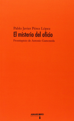 38.MISTERIO DEL OFICIO (POESIA)
