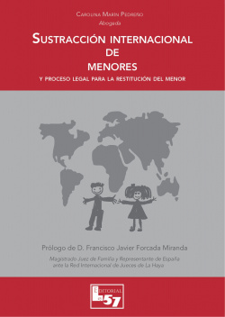 SUSTRACCION INTERNACIONAL DE MENORES