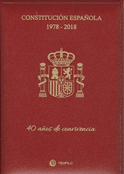 ESTUCHE CONSTITUCIÓN ESPAÑOLA 1978-2018