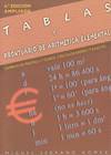 TABLAS Y PRONTUARTO DE ARITMETICA ELEMENTAL