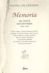 MEMORIA DE DOCE ESCRITORES