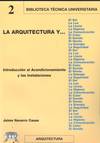 ARQUITECTURA Y ...INTROD. AL ACONDICIONAMIENTO Y LAS IN