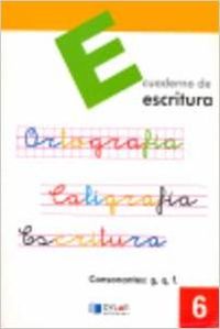 ESCRITURA 6 - Consonantes: g, q, f