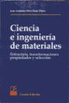 Ciencia e ingeniería de materiales