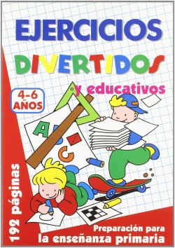 EJERCICIOS DIVERTIDOS:ROJO.PREP.ENSEÑANZA PRIMARIA 4.6 AÑOS