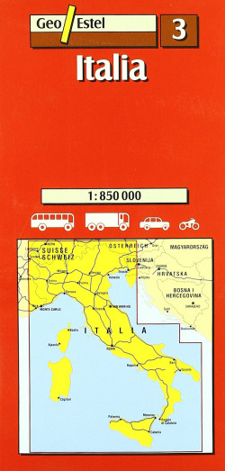 Italia, E 1:850.000