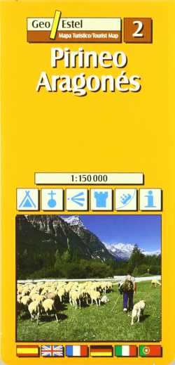 Pirineo aragonés, E 1:150.000