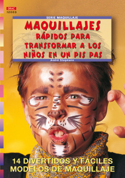 Serie maquillaje nº 3. maquillajes rapidos para transformar a los niños en un pi