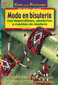Moda en bistueria con imperdibles abaloris y cuentas madera