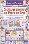 Casitas en miniatura en punto de cruz