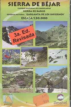 SIERRA DE BEJAR 1:30.000
