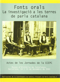 Fonts orals. La investigació a les terres de parla catalana
