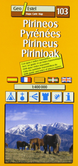 Pirineos, E 1:400.000