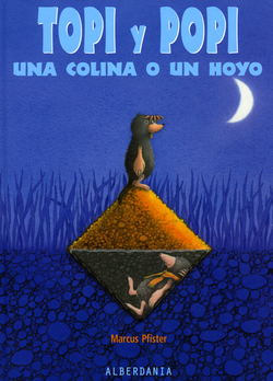 Topi y popi colina o un hoyo