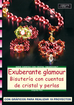 Exuberante glamour.bisuteria con cuentas cristal y perlas