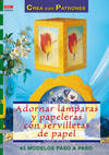 Adornar lampras y papeleras con servilletas de papel