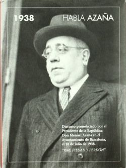 HABLA AZAÑA 1938 (AUDIO LIBRO)