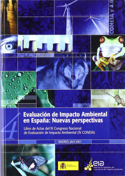 Evaluación del impacto ambiental en España: Nuevas perspectivas